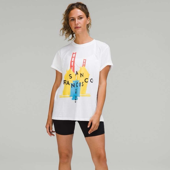 NWOT Lululemon All Yours Cotton T-Shirt *San Francisco - Picture 4 of 4